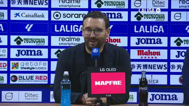 Rueda de prensa Getafe CF vs RC Celta