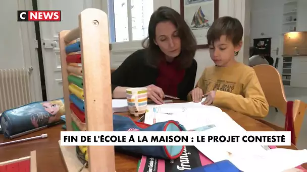 Fin de l'école à la maison : les familles protestent