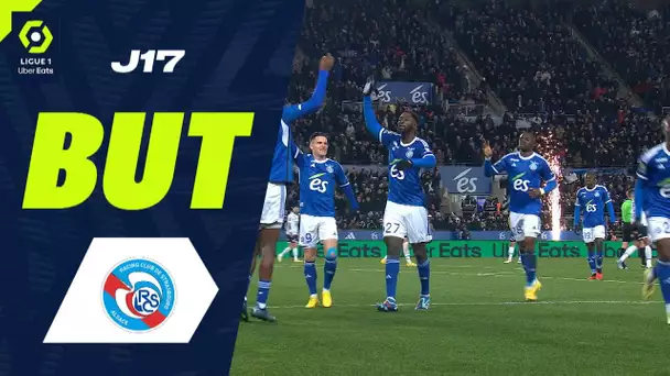 But Leny YORO (41' csc - RCSA) RC STRASBOURG ALSACE - LOSC LILLE (2-1) 23/24