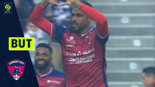 But Cédric HOUNTONDJI (39' - CF63) CLERMONT FOOT 63 - AS SAINT-ÉTIENNE (1-2) 21/22