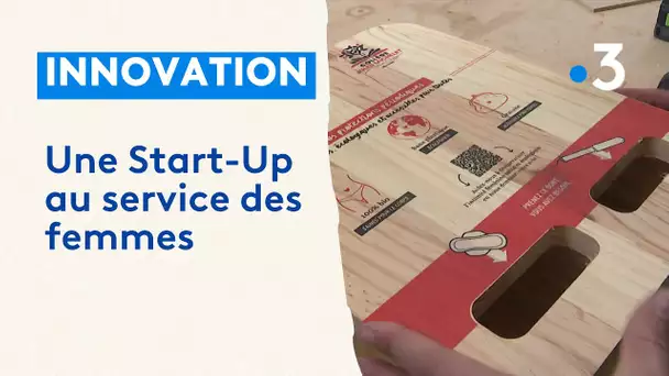 Lubia, la start-up au service des femmes. Des distributeurs de protections hygiéniques en entreprise