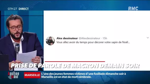"On va encore se faire engueuler": les réseaux sociaux redoutent l'allocution d'Emmanuel Macron