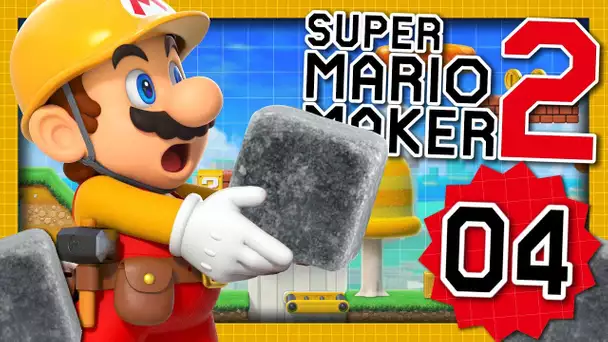 SUPER MARIO MAKER 2 EPISODE 4 : DES PIERRES POUR MARIO ! MODE HISTOIRE NINTENDO SWITCH