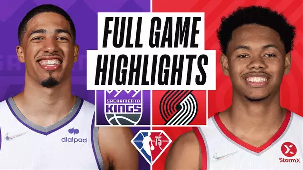 KINGS at TRAIL BLAZERS | FULL GAME HIGHLIGHTS | January 9, 2022