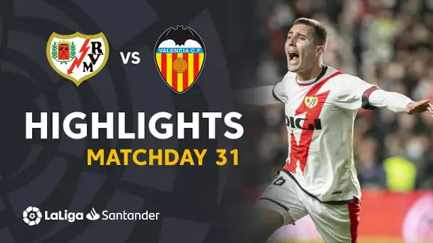 Resumen de Rayo Vallecano vs Valencia CF (1-1)