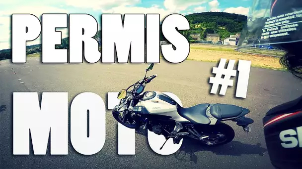 Je Passe mon PERMIS MOTO (A2) ! #1