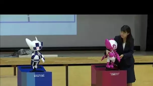 Les mascottes des JO de Tokyo version robot