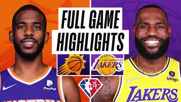 SUNS at LAKERS | FULL GAME HIGHLIGHTS | October 22, 2021