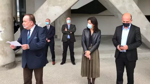 Minute de silence en hommage à Samuel Paty à Corte