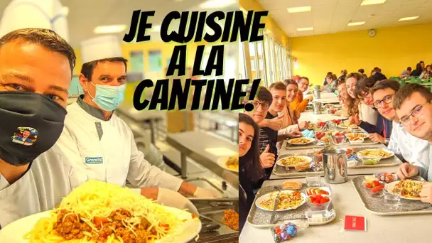 Je fais des PÂTES BOLOGNAISE pour les élèves d'un lycée ! Vont-ils aimer?