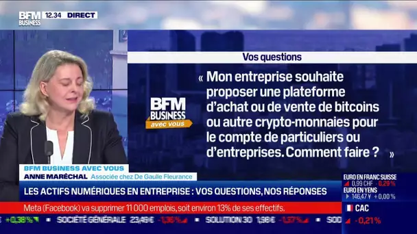 On répond à vos questions: les actifs numériques en entreprise