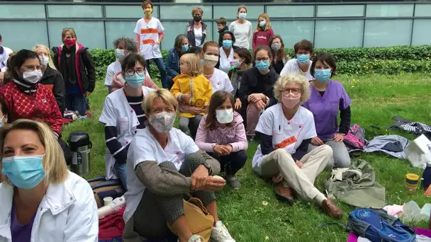 Nantes : grève à la maternité de la clinique Jules Verne