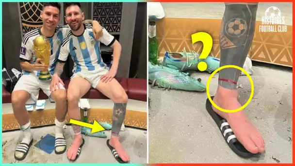 L'histoire derrière le ruban rouge de Lionel Messi