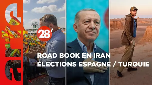 François-Henri Désérable / Casse-tête turc / Élections en Espagne - 28 Minutes - ARTE