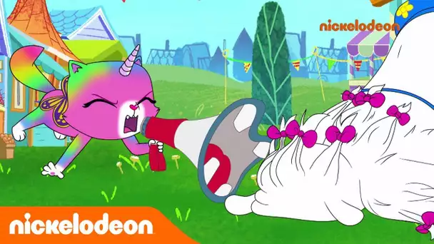 Arc-en-ciel, Papillon, Licorne, Chaton | La belle au bois ronflant | Nickelodeon France