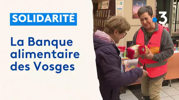 La banque alimentaire des Vosges faisait sa collecte annuelle