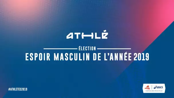 Espoir masculin de l'année 2019 : Les nommés