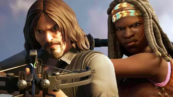 FORTNITE "The Walking Dead" Trailer VF (2020) Michonne, Daryl