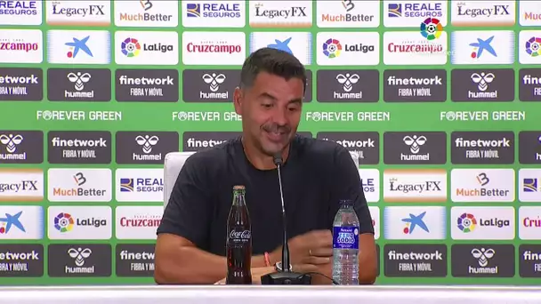 Rueda de prensa Real Betis vs Girona FC