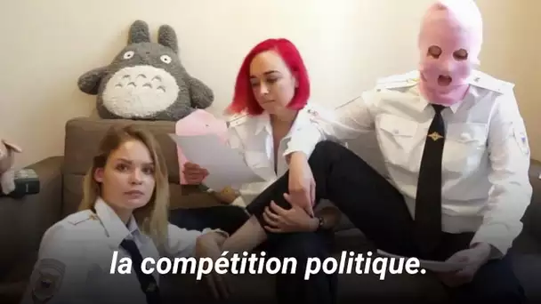 Les Pussy Riot expliquent pourquoi elles ont envahi le terrain pendant France-Croatie