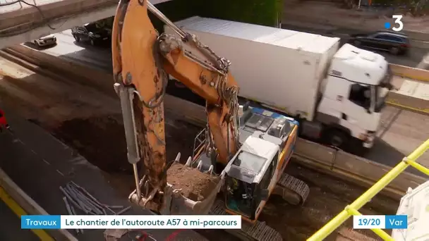 Toulon : l'élargissement de l'autoroute A 57 en bonne voie