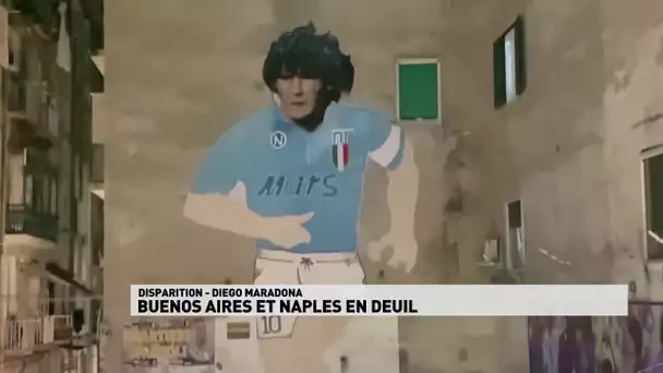 Buenos Aires et Naples en deuil
