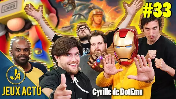 Test Nintendo Labo VR, Les incohérences d'Avengers Endgame, on joue à Blazing Chrome - JEUXACTU #33