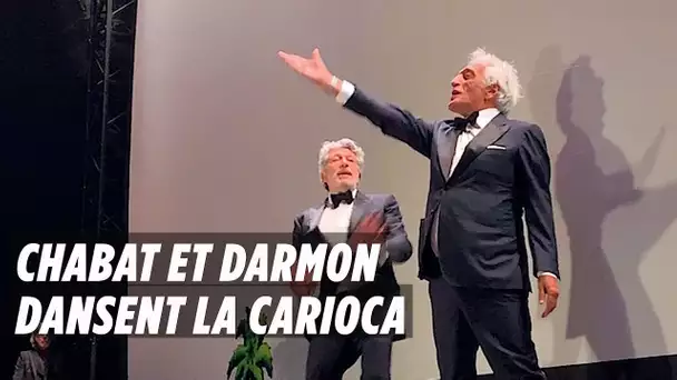 Festival de Cannes : Chabat et Darmon dansent la carioca