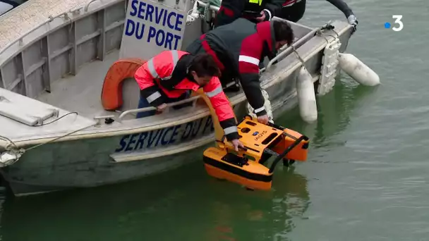 Loire-Atlantique : le port de la Turballe s'équipe d'un robot nettoyeur