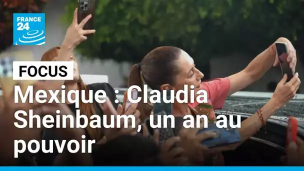 Mexique : Claudia Sheinbaum, un an au pouvoir et une popularité record • FRANCE 24