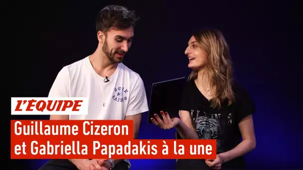 Guillaume Cizeron et Gabriella Papadakis à la une - Patinage