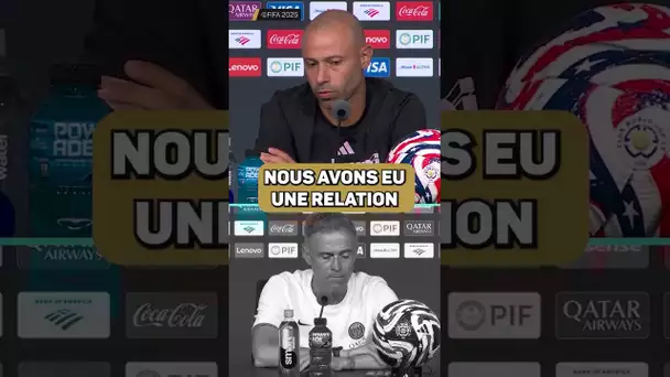 🔥 Mascherano et Luis Enrique impatients de se recroiser ! #shorts