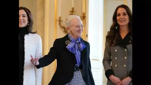 PHOTOS – Kate Middleton retrouve Margrethe et Mary de Danemark : rencontre au...