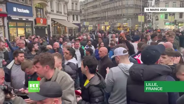 Lille : heurts entre des supporteurs de Chelsea et la police avant le match contre le LOSC