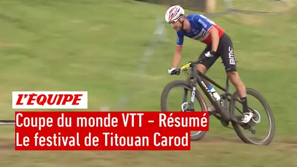 VTT - Coupe du monde : Première victoire pour Titouan Carod, étincelant au Mont-Sainte-Anne
