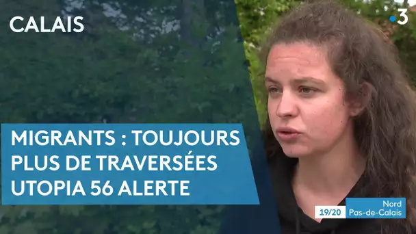 Migrants à Calais : toujours plus de traversées. L'association Utopia 56 alerte sur la situation