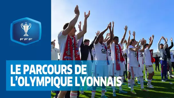 Le parcours de l'OL en Coupe Gambardella - Crédit Agricole 2021-2022