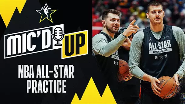 "How Old Are You?" - Best Mic'd Up Moments From 2023 #NBAAllStar Practice