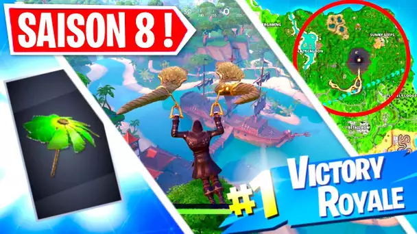 TOP1 SUR LA SAISON 8 DE FORTNITE !! (Nouvelle Map)