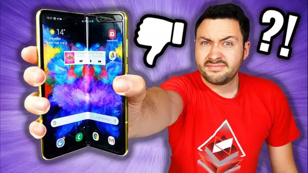 Déçu du Smartphone Pliable après 1 Mois ?! (Test Galaxy Fold)