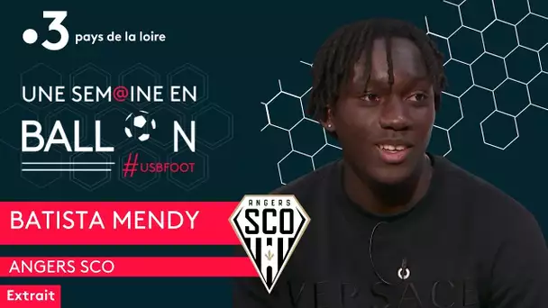 Batista Mendy, d'Angers SCO "j'ai quitté le FC Nantes pour avoir du temps de jeu"