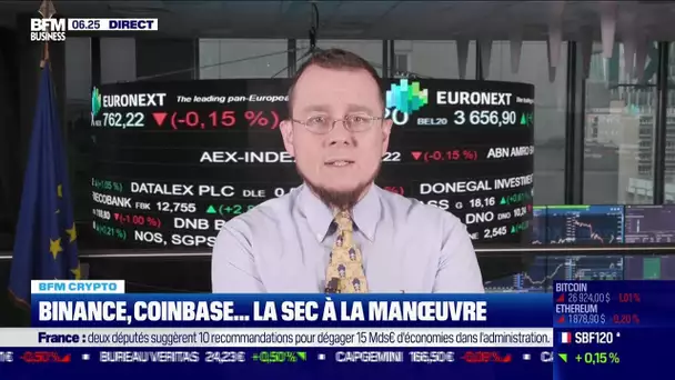 BFM Crypto: Binance, coinbase... la sec à la manœuvre