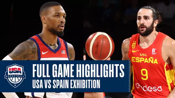USA vs. Spain EXHIBITION | FULL GAME HIGHLIGHTS | JULY 18, 2021