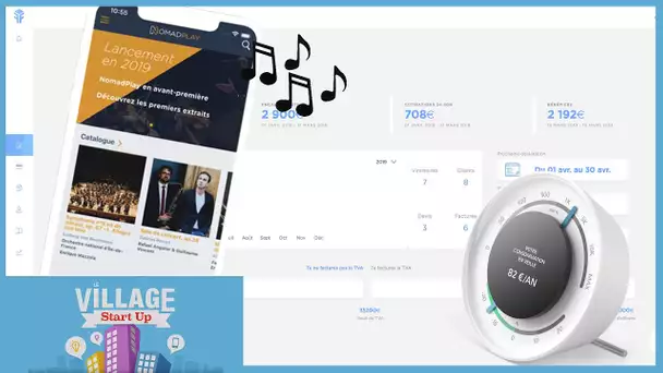 VILLAGE STARTUP DÉCEMBRE 2019 : Ecojoko, NomadPlay, Freebe