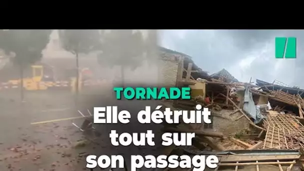 Les images des dégâts et le point sur la tornade à la frontière suisse