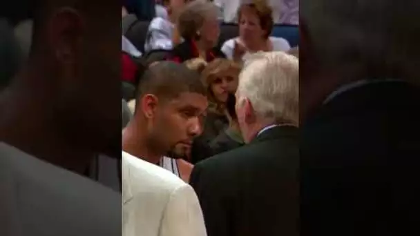 Gregg Popovich Wired Moment With Tim Duncan