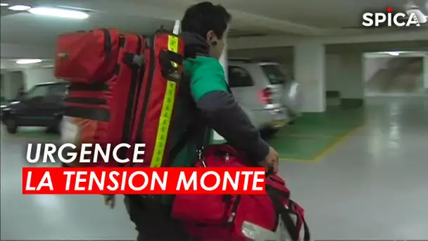 Urgence : la tension monte