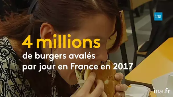 L' avènement du fast-food en France  | franceinfo INA
