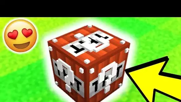 LUCKY BLOCK + TNT = MEILLEUR LUCKY BLOCK MINECRAFT ! (incroyable)