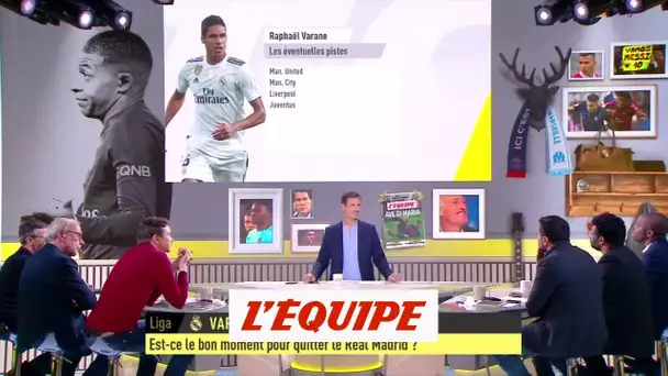 B. Latour sur Varane «Est-ce le bon moment pour quitter le Real Madrid ?» - Foot - EDE